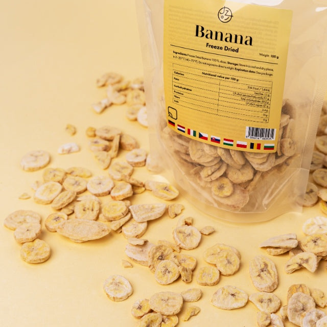 Banany liofilizowane 🍌
