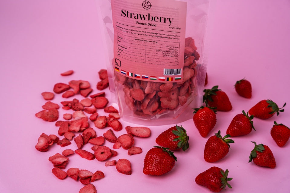 Truskawki liofilizowane 🍓