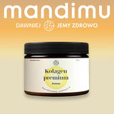 Kolagen premium z kwasem hialuronowym i witaminą C i E (smak ananasowy)