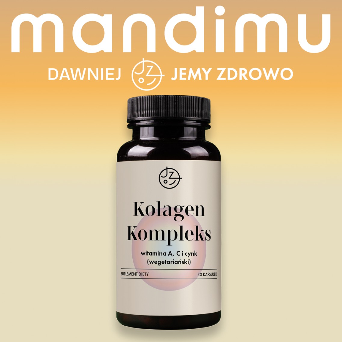 Kolagen Kompleks + witamina A, C i cynk (wegetariański)